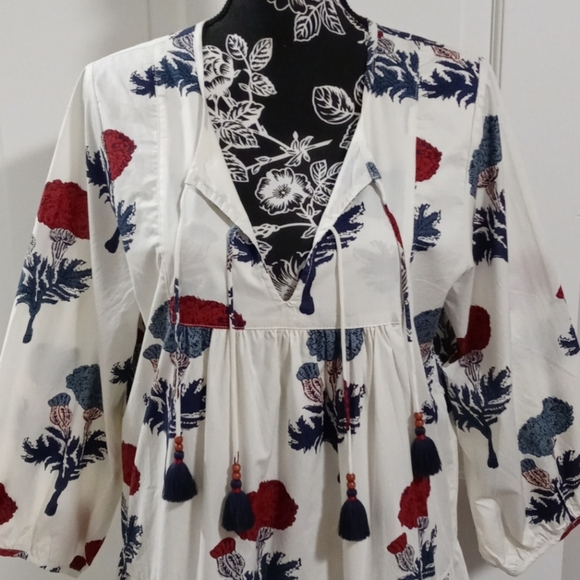 🌺HTF Pink Chicken🌺 - Indira Cotton Dress - Picture 8 of 16